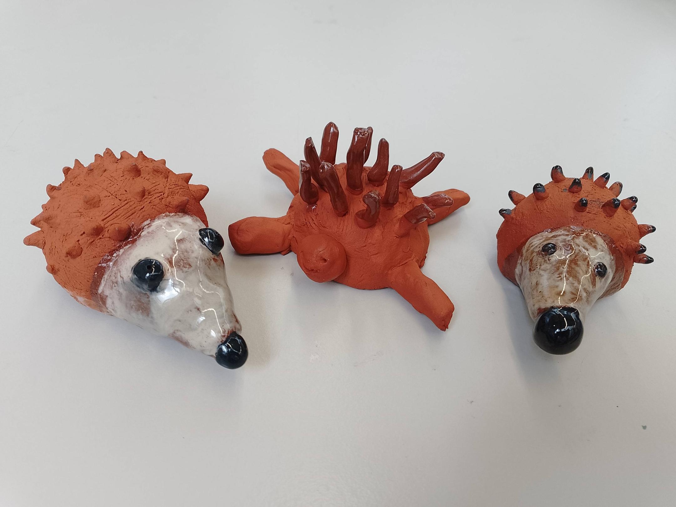 Igel aus Keramik