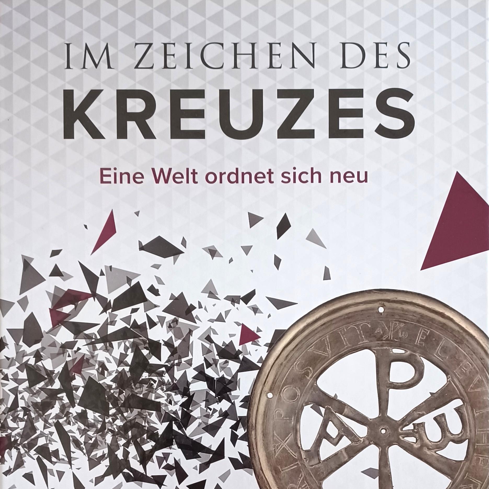 Titelbild des Ausstellungskataloges 'Im Zeichen des Kreuzes'