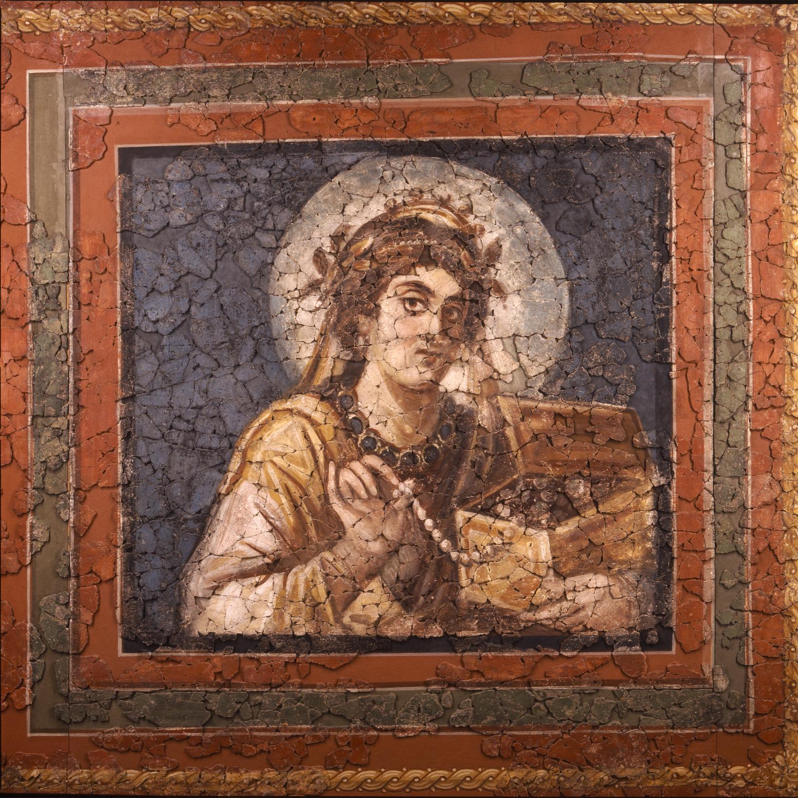 Dame mit Schmuckkasten