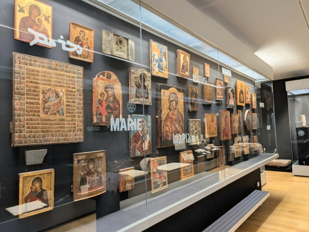 Marienikonen im Schaudepot im Museum am Dom Trier
