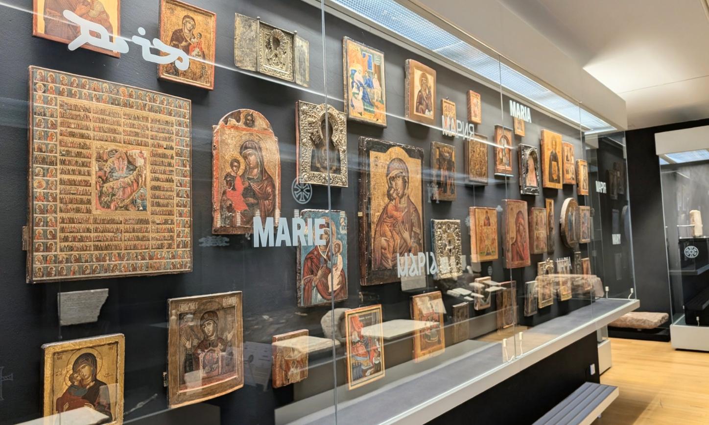Marienikonen im Schaudepot im Museum am Dom Trier