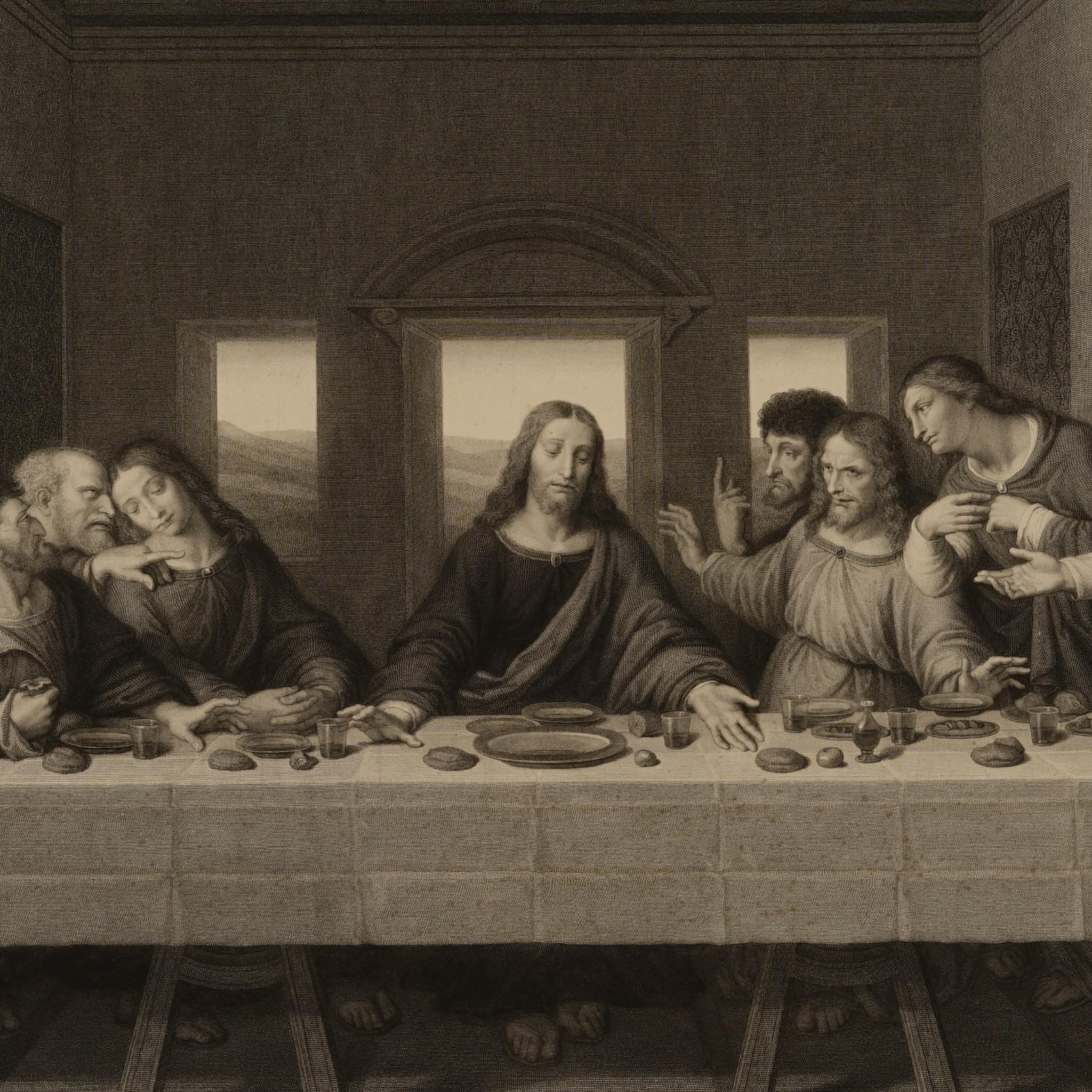 Abendmahl Kupferstich